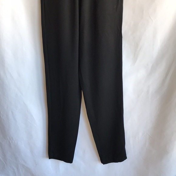 H&M Conscious black Brooker bustier jumpsuit, size 6 - Picture 5 of 10